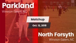 Matchup: Parkland vs. North Forsyth  2018