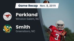 Recap: Parkland  vs. Smith  2019