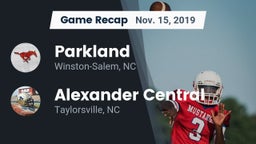 Recap: Parkland  vs. Alexander Central  2019