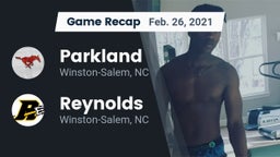Recap: Parkland  vs. Reynolds  2021
