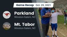 Recap: Parkland  vs. Mt. Tabor  2021