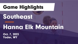 Southeast  vs Hanna Elk Mountain Game Highlights - Oct. 7, 2023