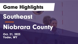 Southeast  vs Niobrara County Game Highlights - Oct. 21, 2023