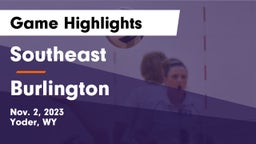 Southeast  vs Burlington Game Highlights - Nov. 2, 2023