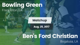Matchup: Bowling Green vs. Ben's Ford Christian  2017