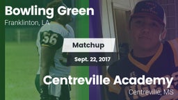 Matchup: Bowling Green vs. Centreville Academy  2017