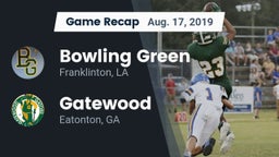 Recap: Bowling Green  vs. Gatewood  2019