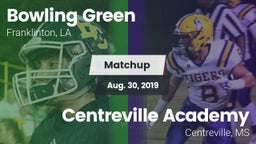Matchup: Bowling Green vs. Centreville Academy  2019