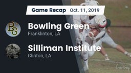 Recap: Bowling Green  vs. Silliman Institute  2019