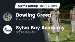 Recap: Bowling Green  vs. Sylva Bay Academy  2019