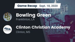 Recap: Bowling Green  vs. Clinton Christian Academy  2020