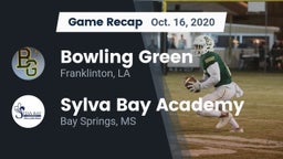 Recap: Bowling Green  vs. Sylva Bay Academy  2020