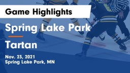 Spring Lake Park  vs Tartan  Game Highlights - Nov. 23, 2021