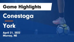 Conestoga  vs York  Game Highlights - April 21, 2022