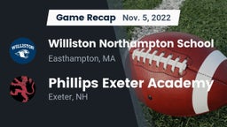 Recap: Williston Northampton School vs. Phillips Exeter Academy  2022