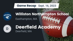 Recap: Williston Northampton School vs. Deerfield Academy  2023