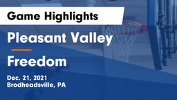 Pleasant Valley  vs Freedom  Game Highlights - Dec. 21, 2021