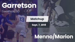 Matchup: Garretson vs. Menno/Marion 2018