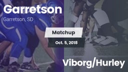 Matchup: Garretson vs. Viborg/Hurley 2018