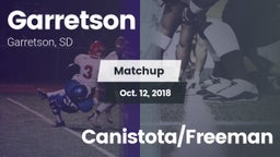 Matchup: Garretson vs. Canistota/Freeman 2018