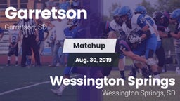 Matchup: Garretson vs. Wessington Springs  2019