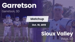 Matchup: Garretson vs. Sioux Valley  2019