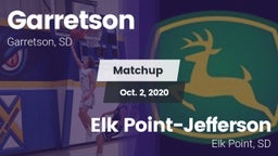Matchup: Garretson vs. Elk Point-Jefferson  2020