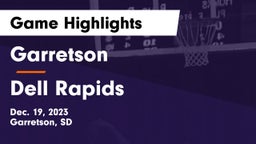 Garretson  vs Dell Rapids  Game Highlights - Dec. 19, 2023