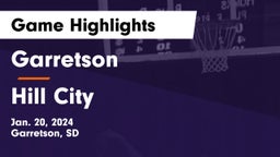 Garretson  vs Hill City  Game Highlights - Jan. 20, 2024