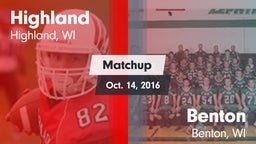 Matchup: Highland vs. Benton  2016