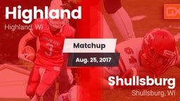 Matchup: Highland vs. Shullsburg  2017