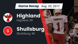 Recap: Highland  vs. Shullsburg  2017