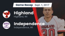 Recap: Highland  vs. Independence  2017