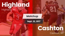 Matchup: Highland vs. Cashton  2017