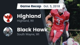 Recap: Highland  vs. Black Hawk  2018