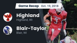 Recap: Highland  vs. Blair-Taylor  2018