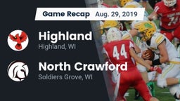 Recap: Highland  vs. North Crawford  2019