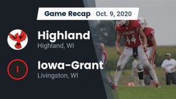 Recap: Highland  vs. Iowa-Grant  2020