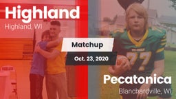 Matchup: Highland vs. Pecatonica  2020