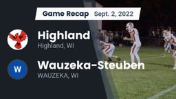 Recap: Highland  vs. Wauzeka-Steuben  2022