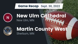 Recap: New Ulm Cathedral  vs. Martin County West  2022