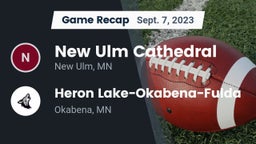 Recap: New Ulm Cathedral  vs. Heron Lake-Okabena-Fulda 2023
