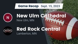 Recap: New Ulm Cathedral  vs. Red Rock Central  2023