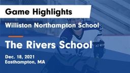 Williston Northampton School vs The Rivers School Game Highlights - Dec. 18, 2021