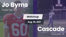 Matchup: Jo Byrns vs. Cascade  2017