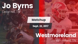 Matchup: Jo Byrns vs. Westmoreland  2017