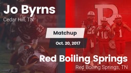 Matchup: Jo Byrns vs. Red Boiling Springs  2017