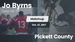Matchup: Jo Byrns vs. Pickett County  2017