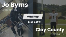 Matchup: Jo Byrns vs. Clay County 2019