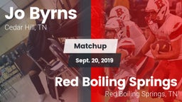 Matchup: Jo Byrns vs. Red Boiling Springs  2019